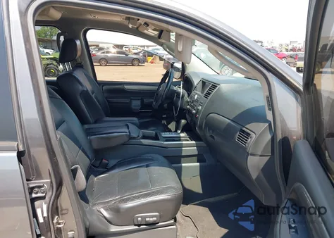 2010 Nissan Armada Se из США, поврежденный, VIN 5N1BA0ND8AN617373